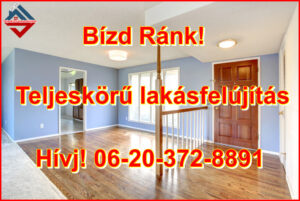 Bízza ránk a teljeskörű lakásfelújítás árait és tapasztalja meg csapatunk professzionalizmusát Budapesten és környékén.